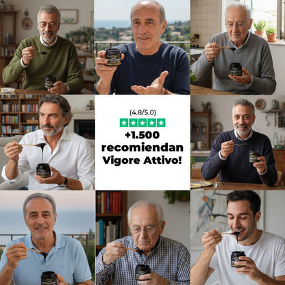 Vigore Attivo – Shilajit Puro Mejorado | Energía y Vigor
